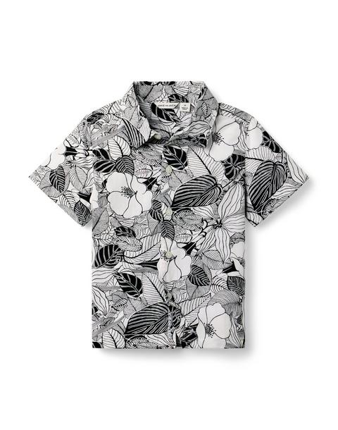 The Palm Bloom Poplin Shirt