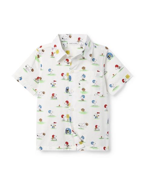 PEANUTS™ Football Poplin Shirt