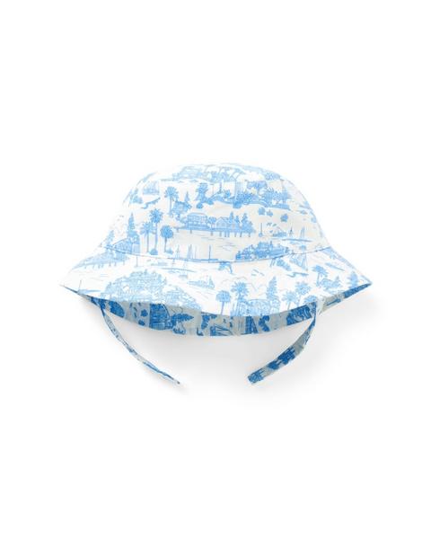 Baby Island Toile Bucket Hat