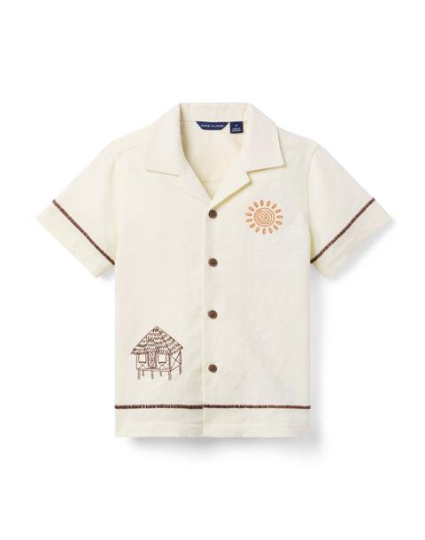 The Embroidered Cabana Shirt