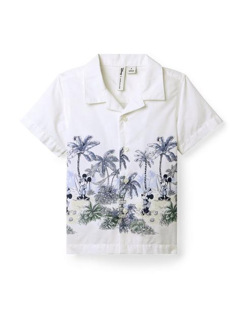 Disney Mickey Mouse Surf Cabana Shirt
