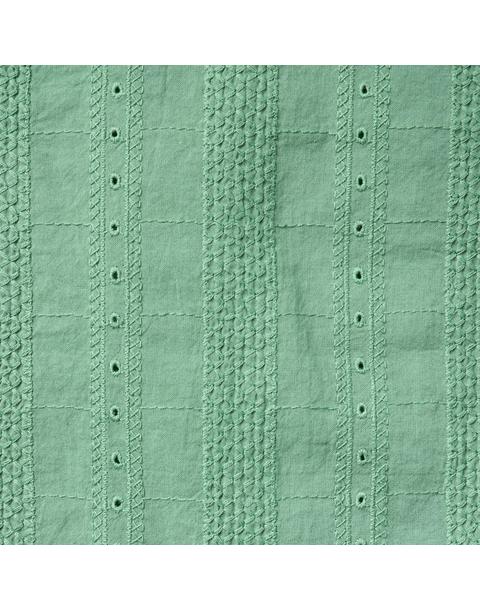 The Eyelet Stripe Cabana Shirt