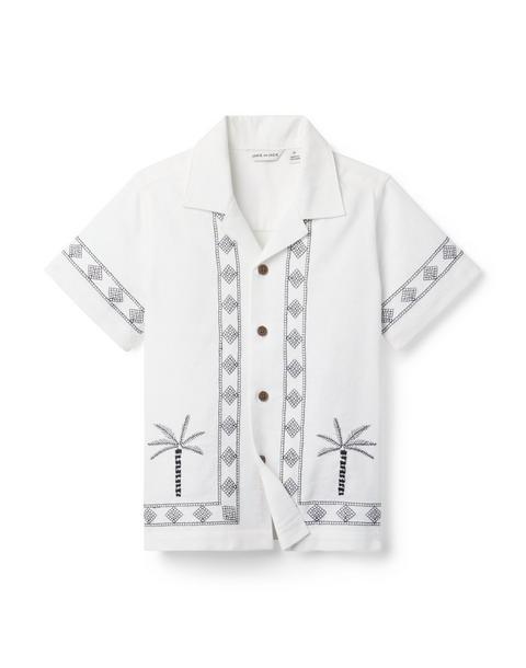 The Embroidered Cabana Shirt