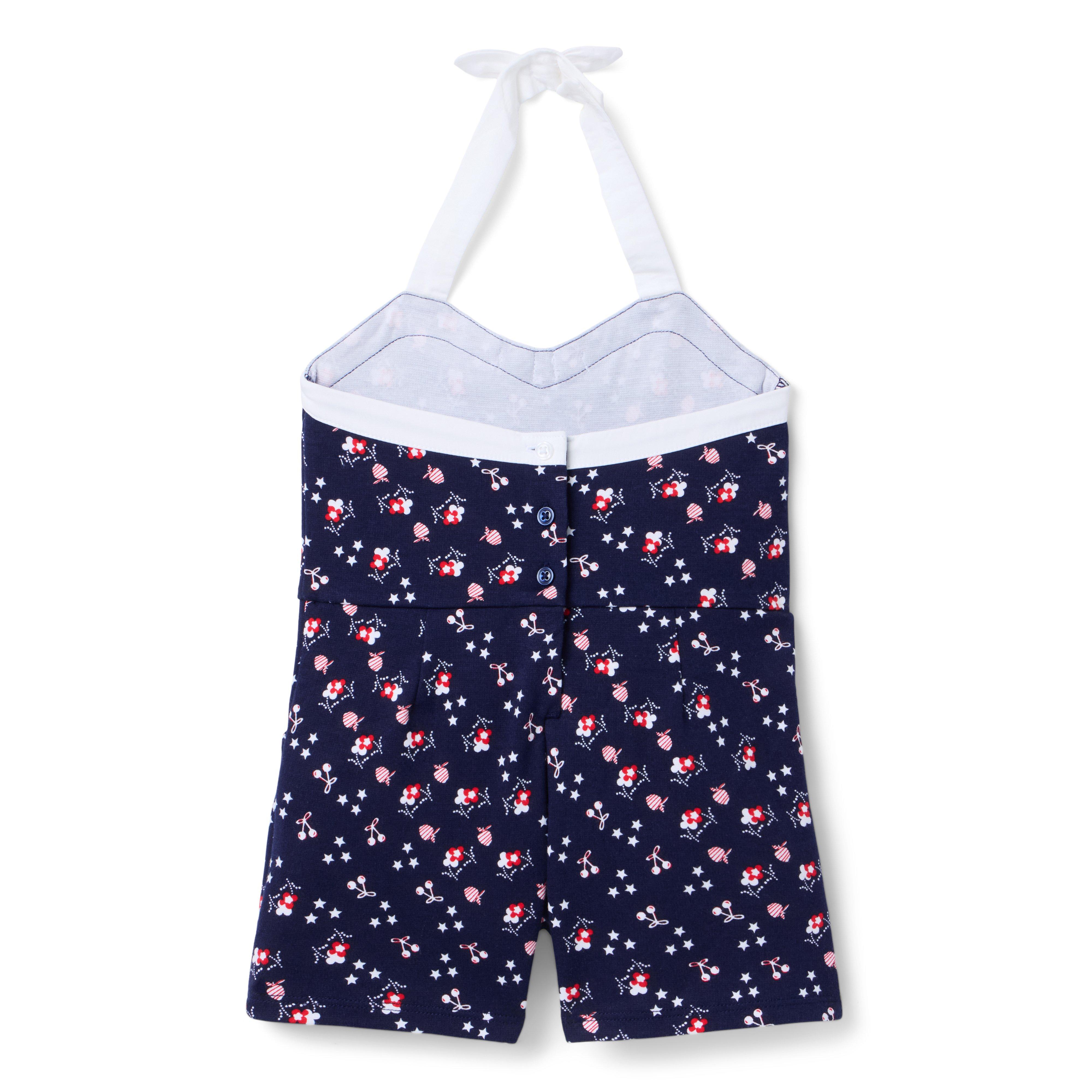 The Americana Bow Romper image number 2