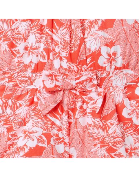 Floral Ruffle Romper