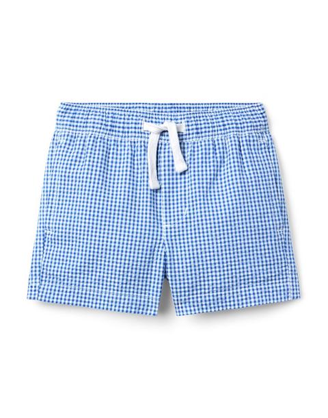 The Shortest Short - Blue Ravine Gingham