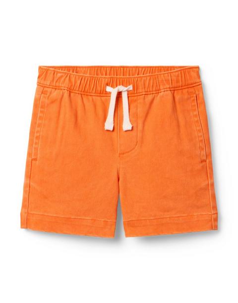 Twill Pull-On Short