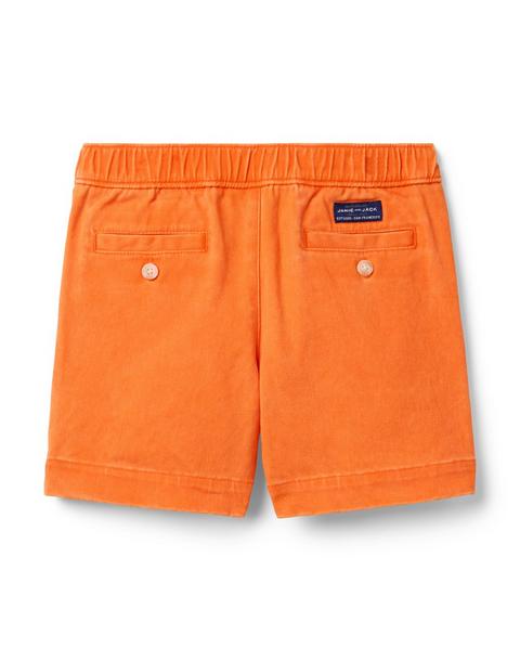 Twill Pull-On Short