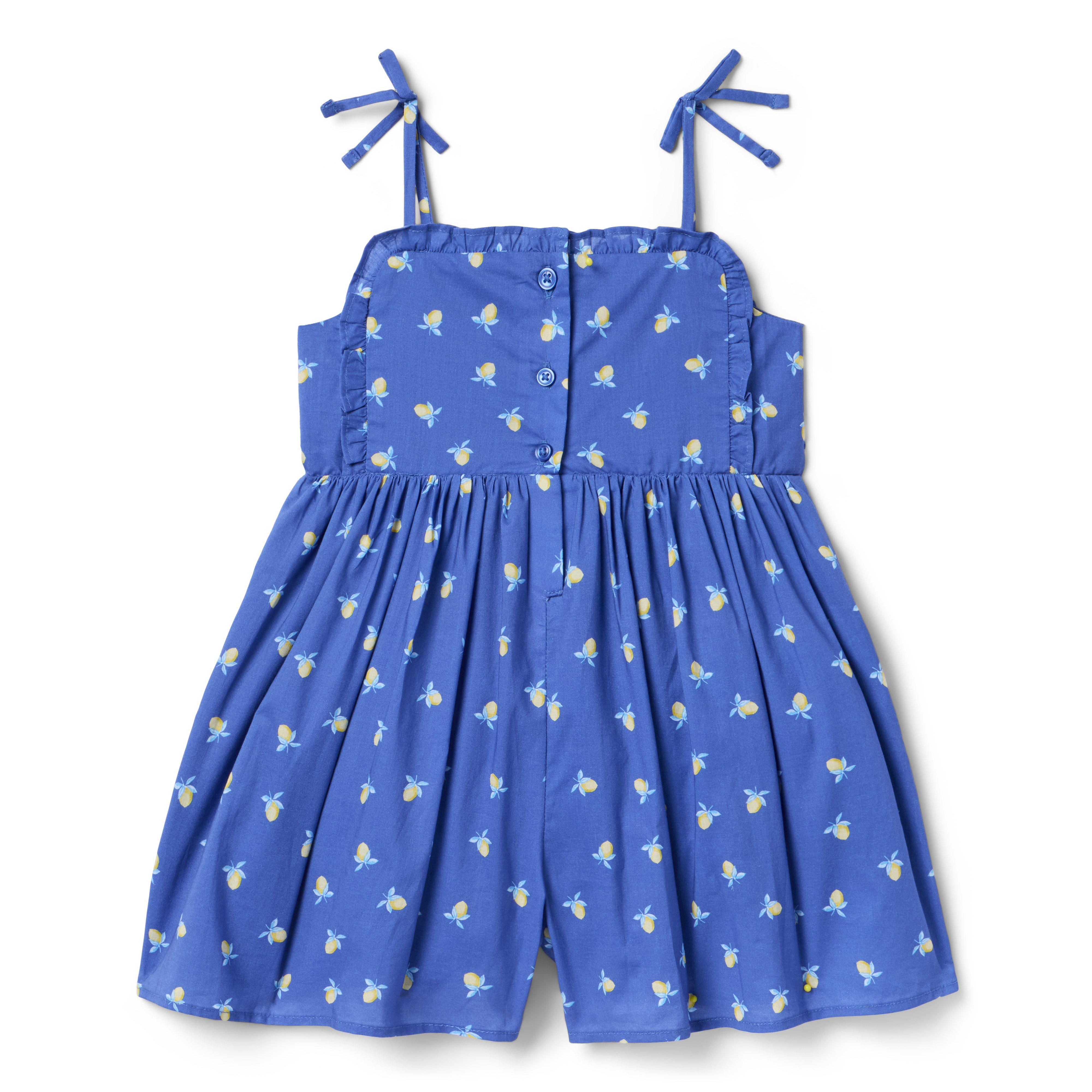 Lemon Bow Romper image number 2
