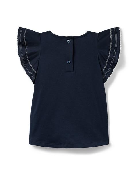 Flutter Sleeve Top