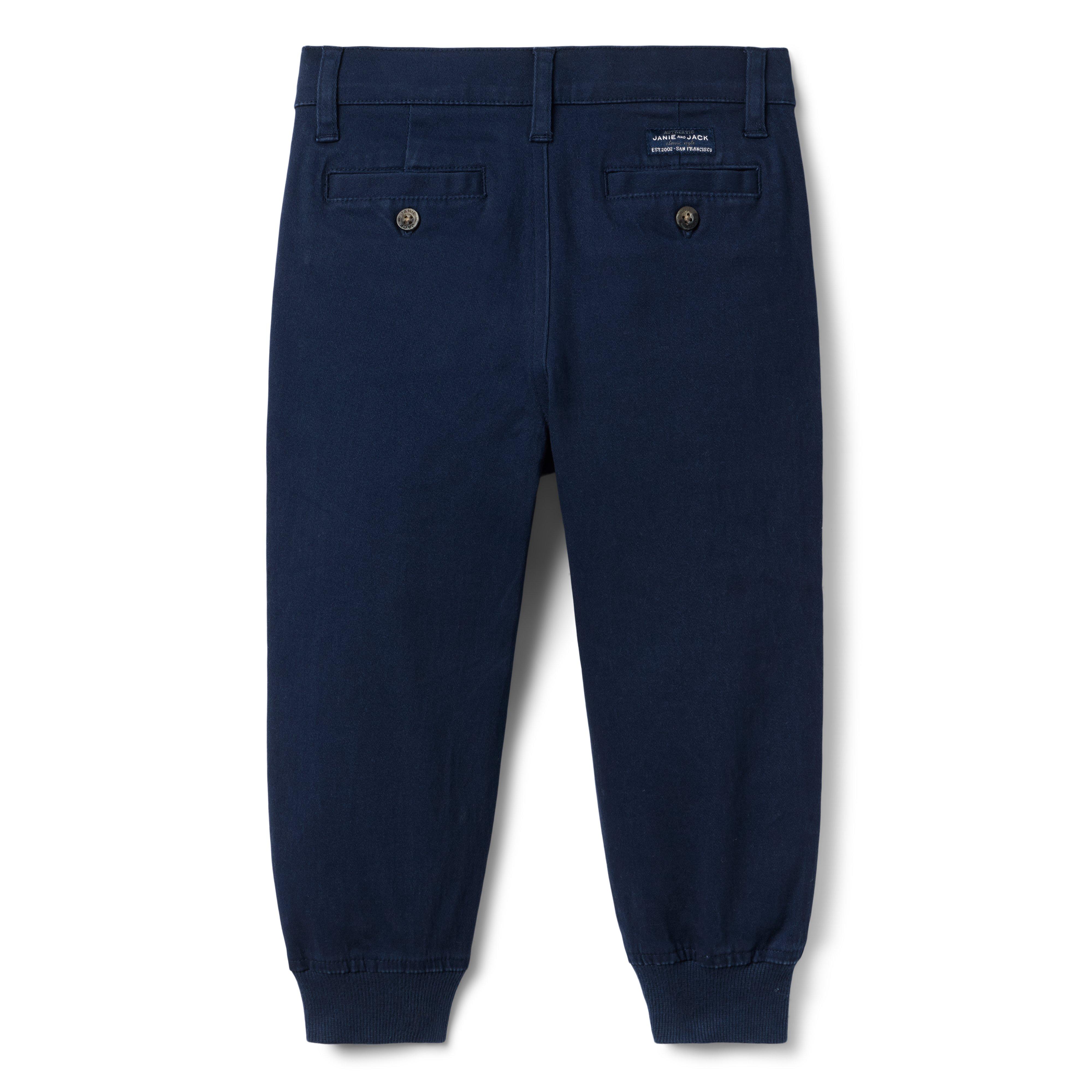 The Button Twill Jogger image number 1