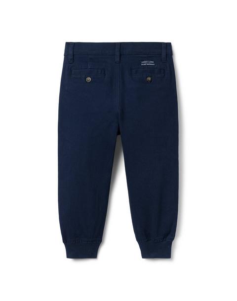 The Button Twill Jogger