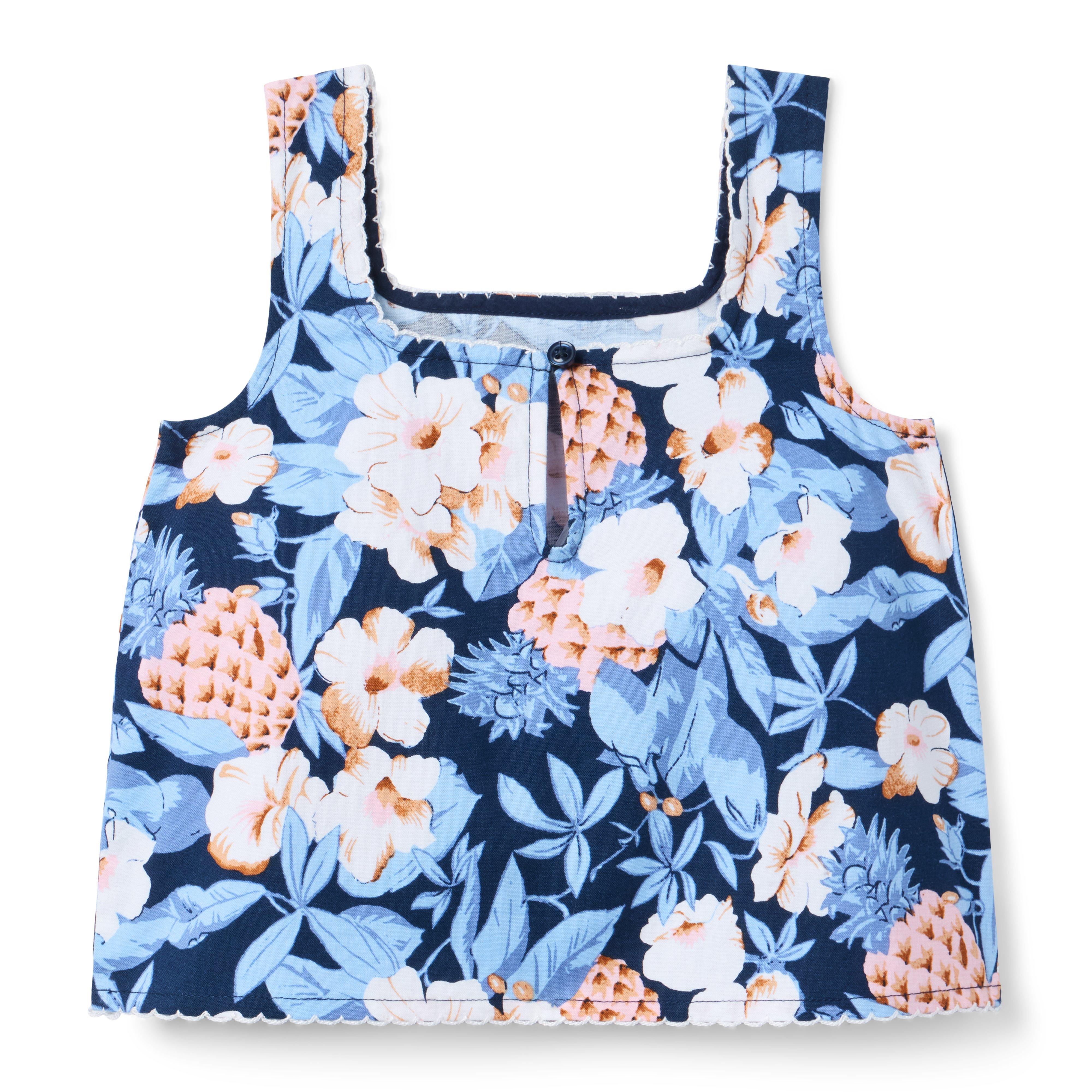 Pineapple Floral Top image number 2