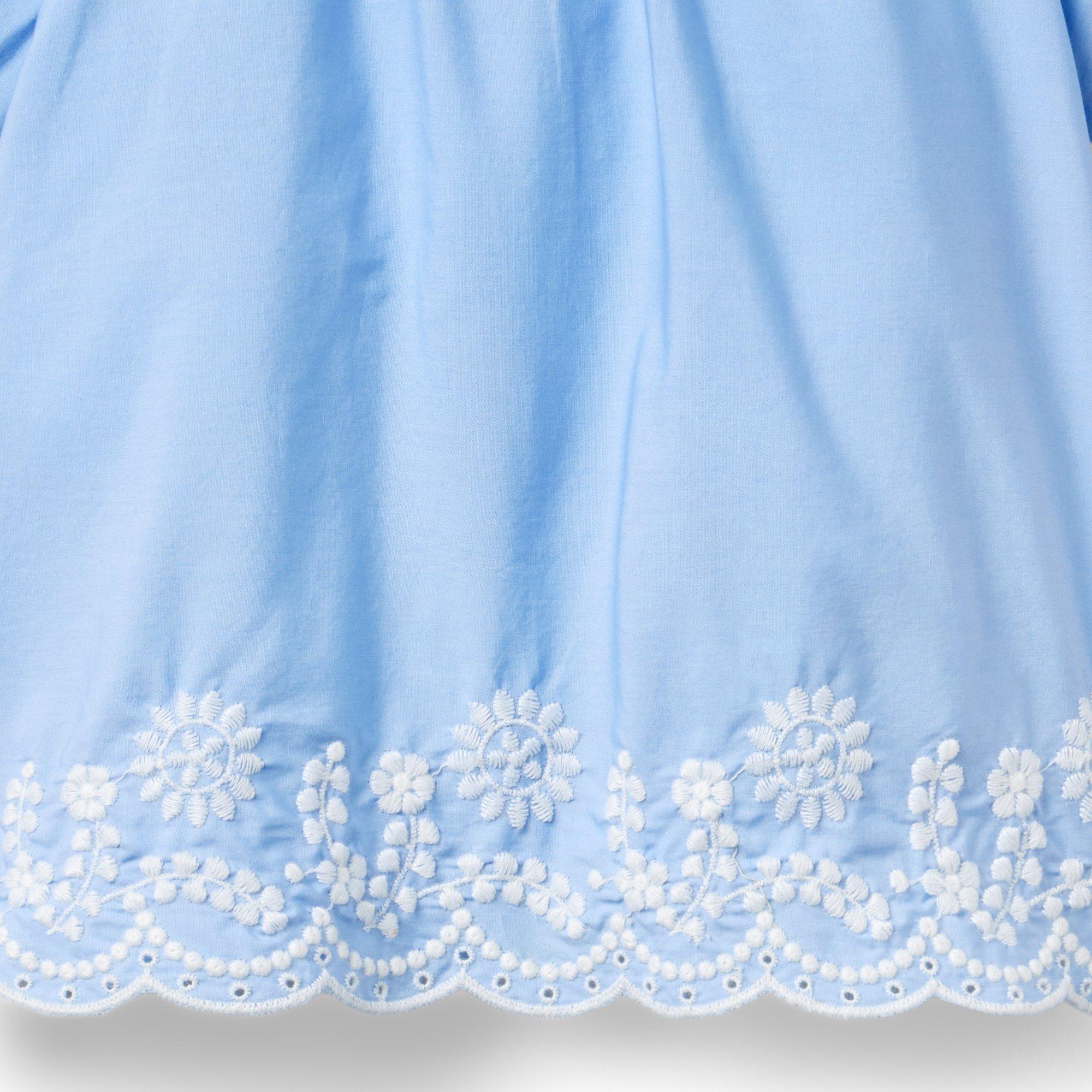 Embroidered Floral Hem Top image number 3