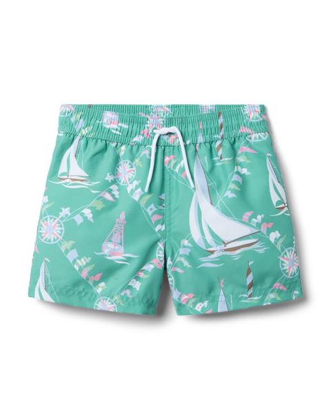 Sailboat Swim Trunk