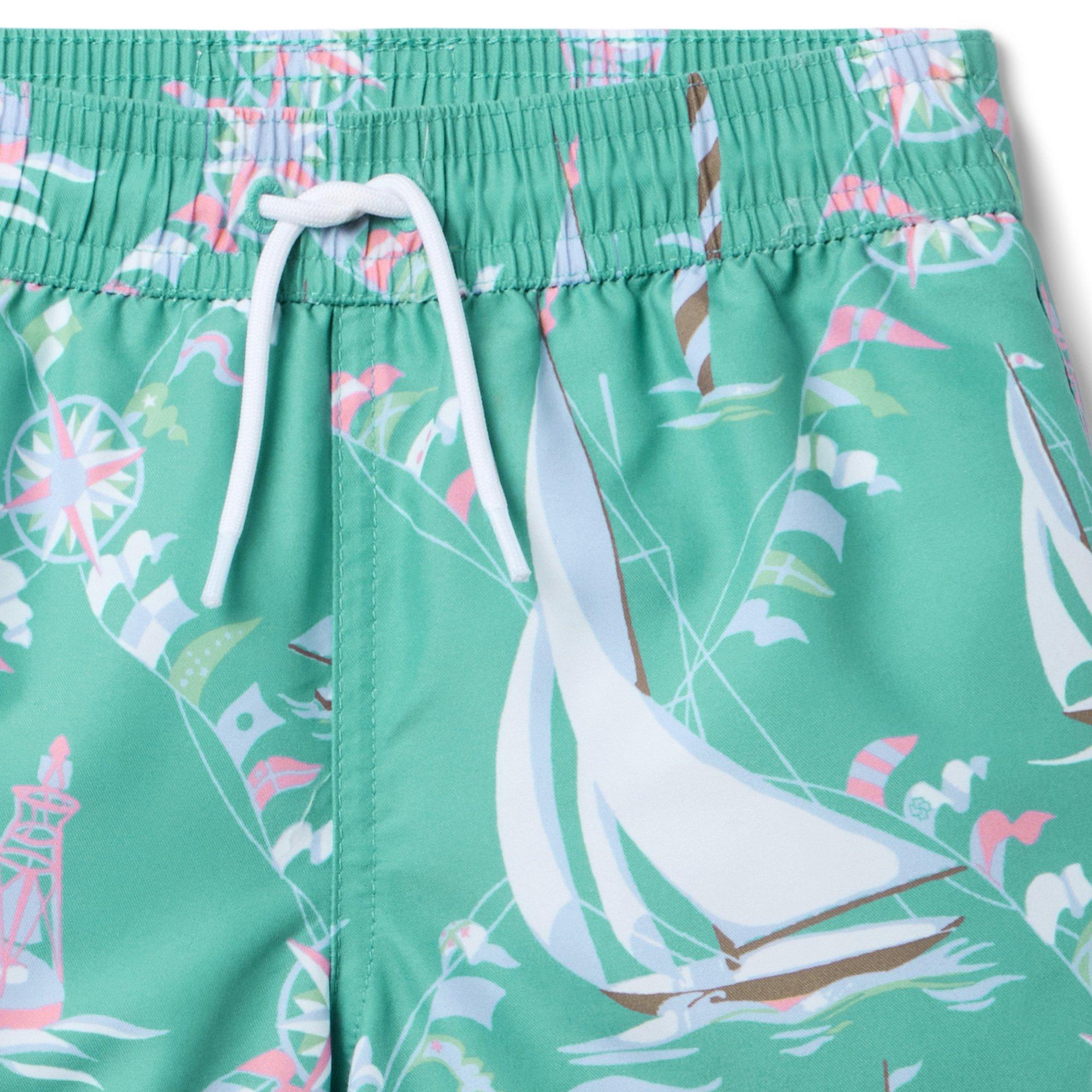 Sailboat Swim Trunk image number 1