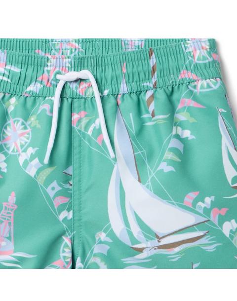 Sailboat Swim Trunk