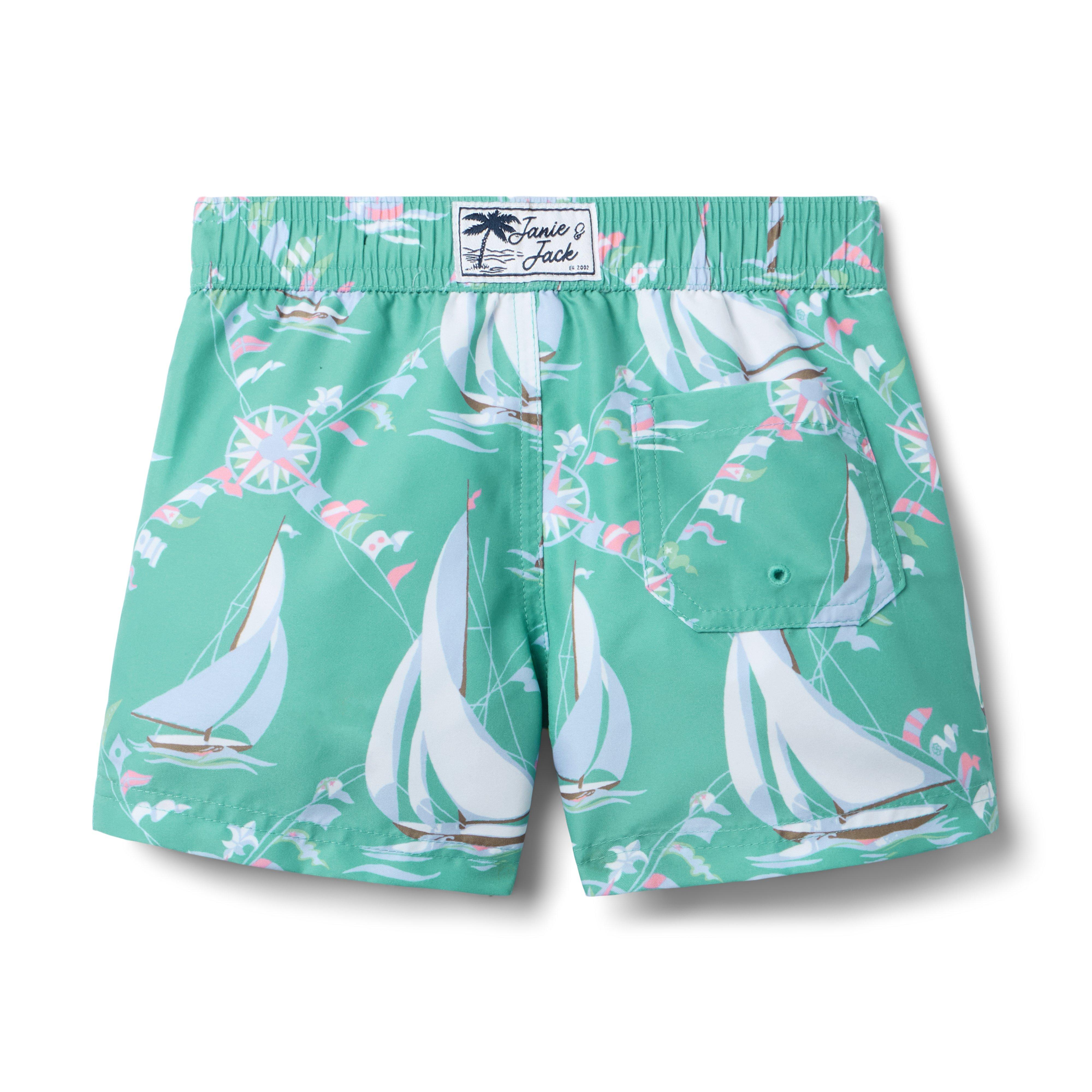 Sailboat Swim Trunk image number 2