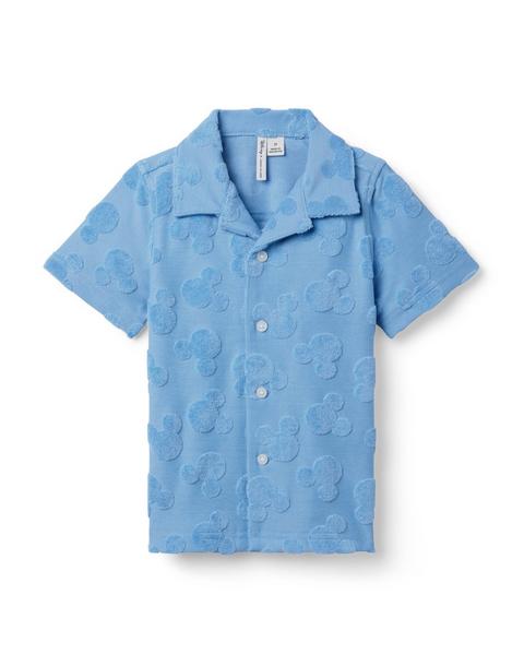 Disney Mickey Mouse Terry Cabana Shirt