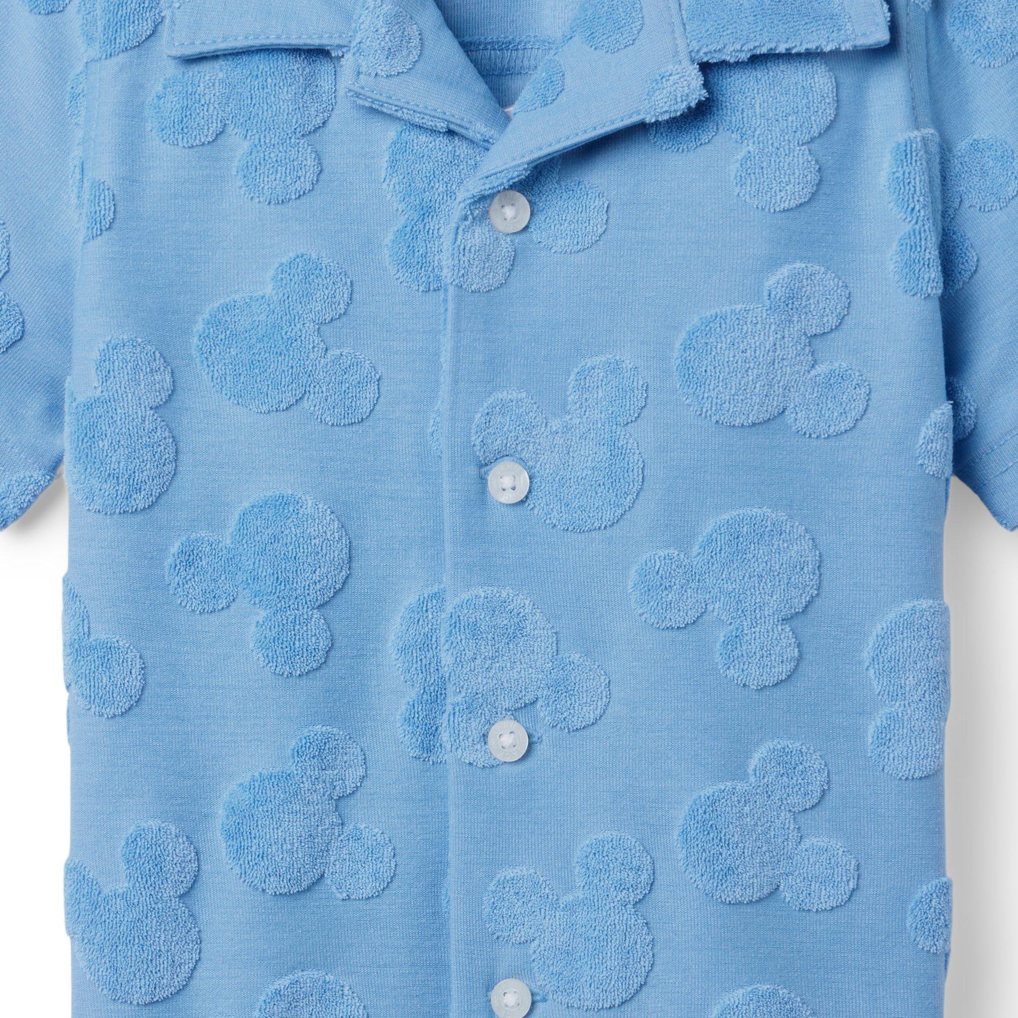 Disney Mickey Mouse Terry Cabana Shirt image number 2