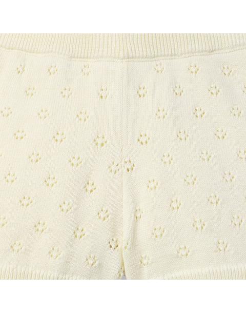Pointelle Sweater Short