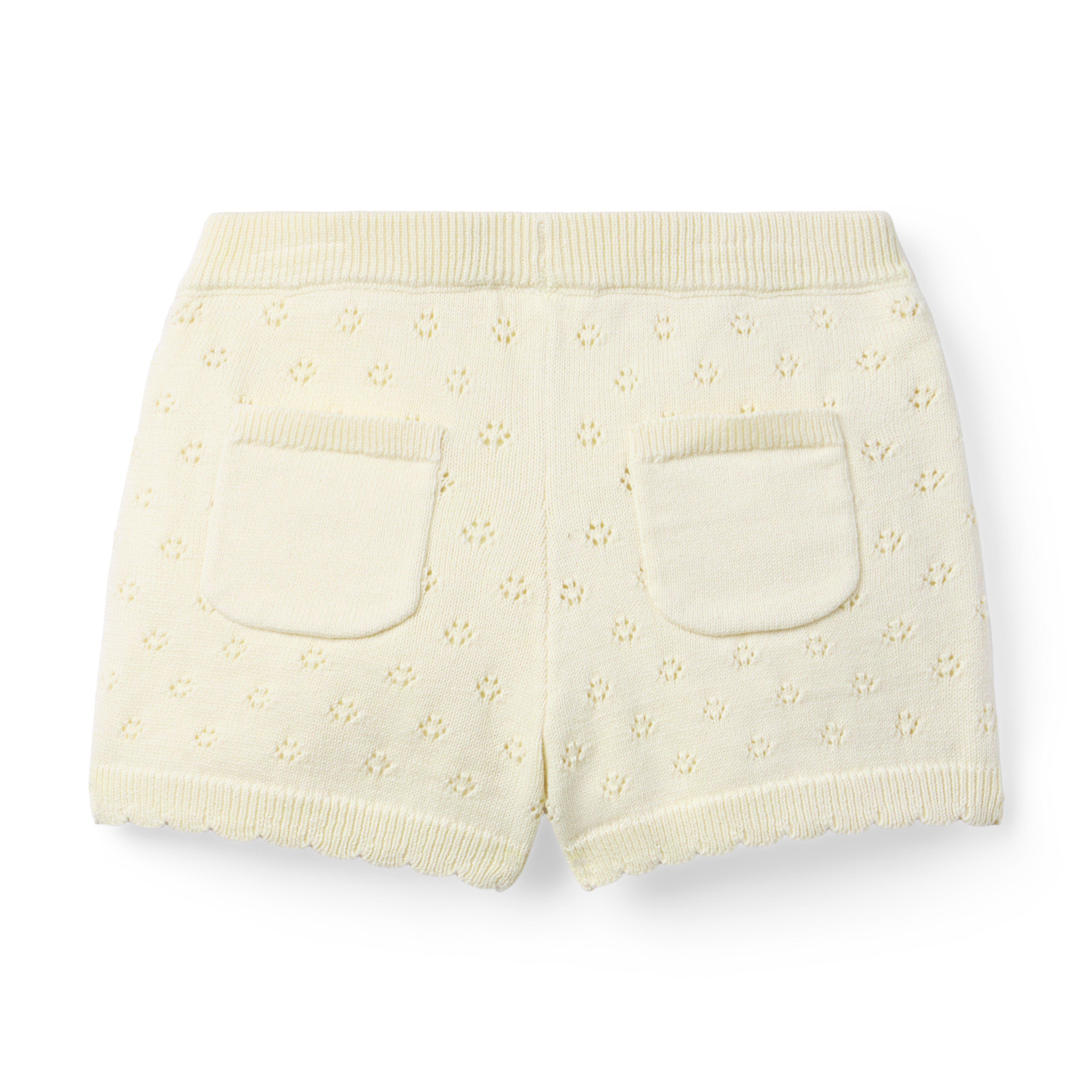 Pointelle Sweater Short image number 2