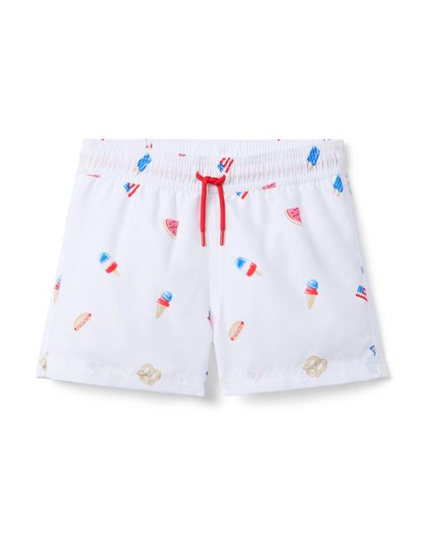 Americana Picnic Swim Trunk