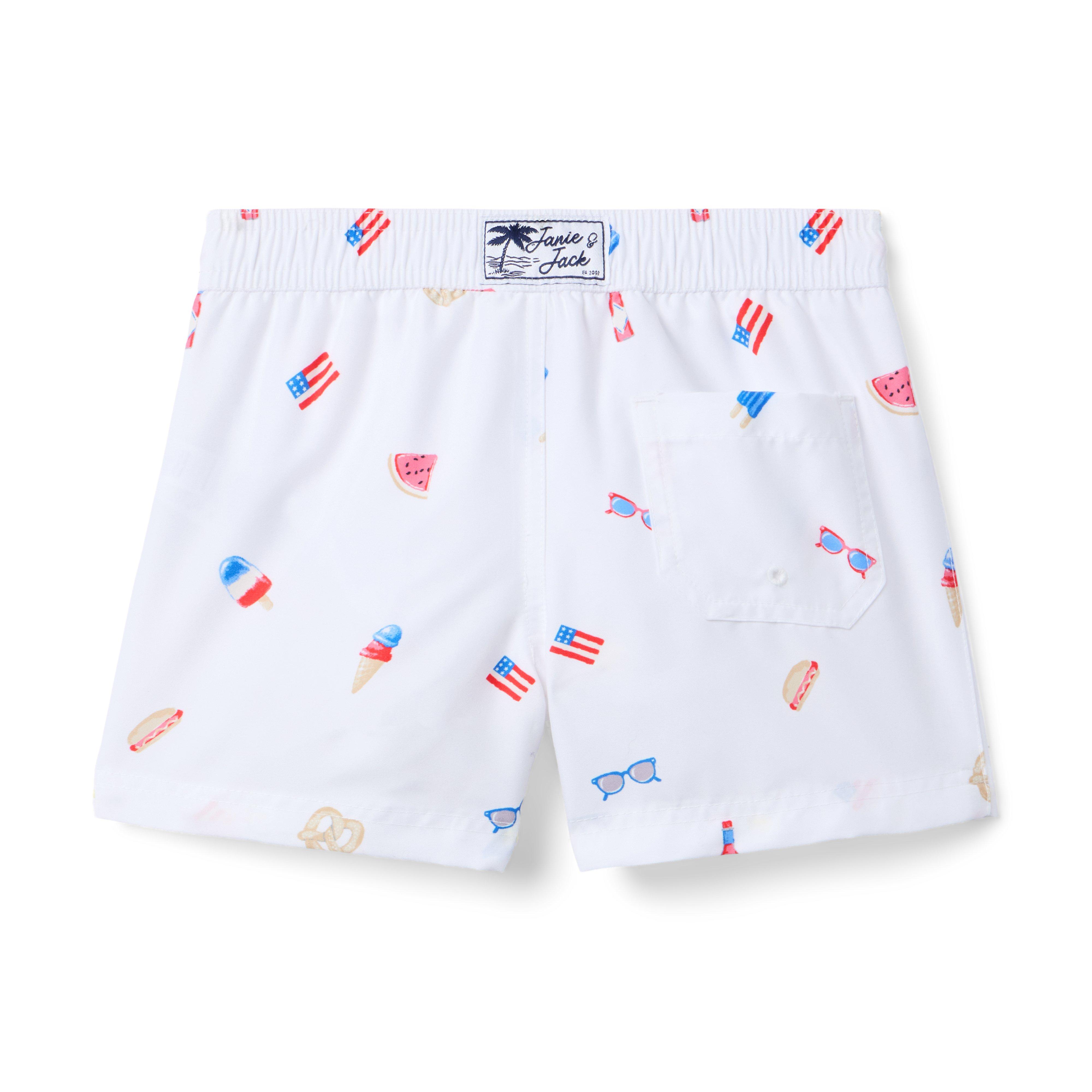 Americana Picnic Swim Trunk image number 1