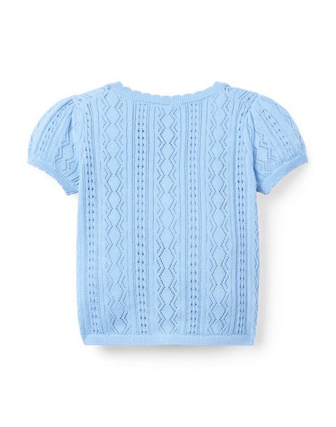 Pointelle Textured Cardigan