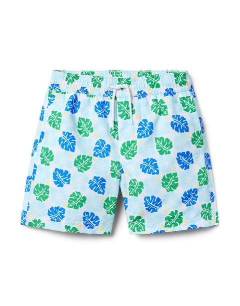 Hibiscus Leaf Swim Trunk