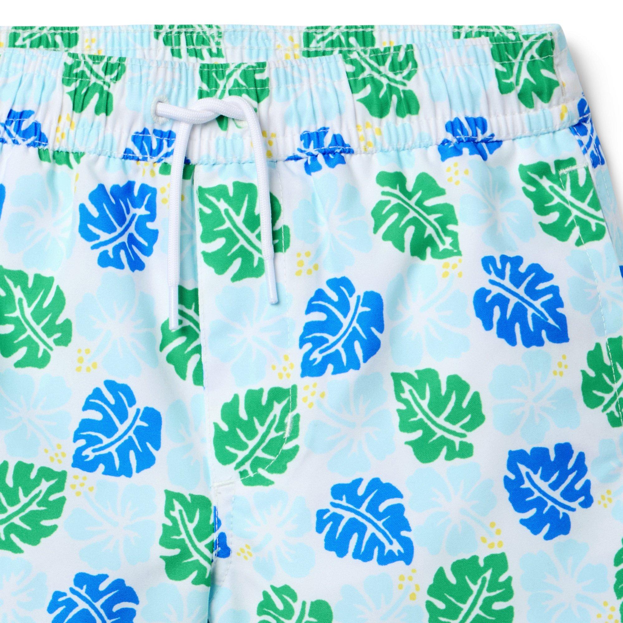 Hibiscus Leaf Swim Trunk image number 1
