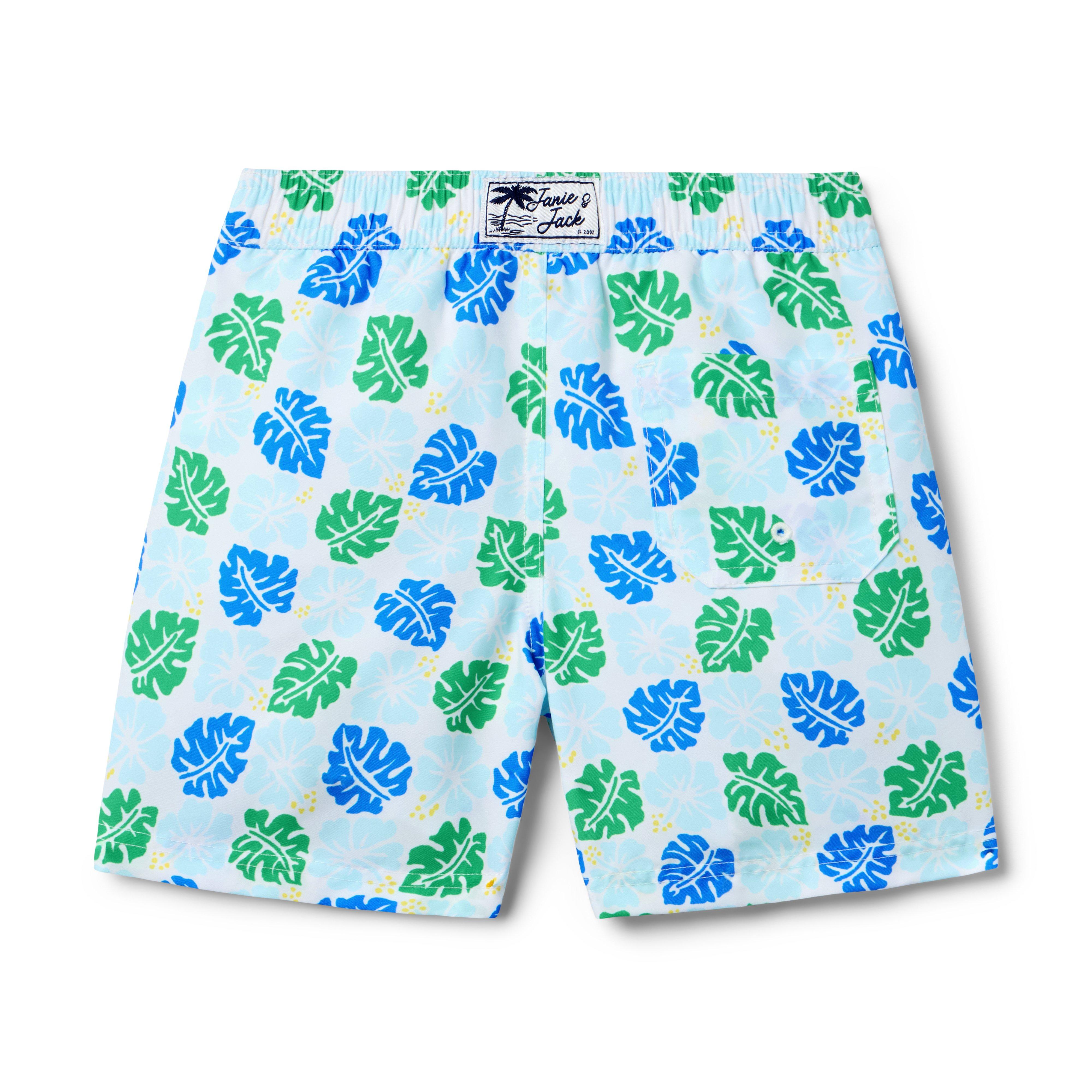 Hibiscus Leaf Swim Trunk image number 2