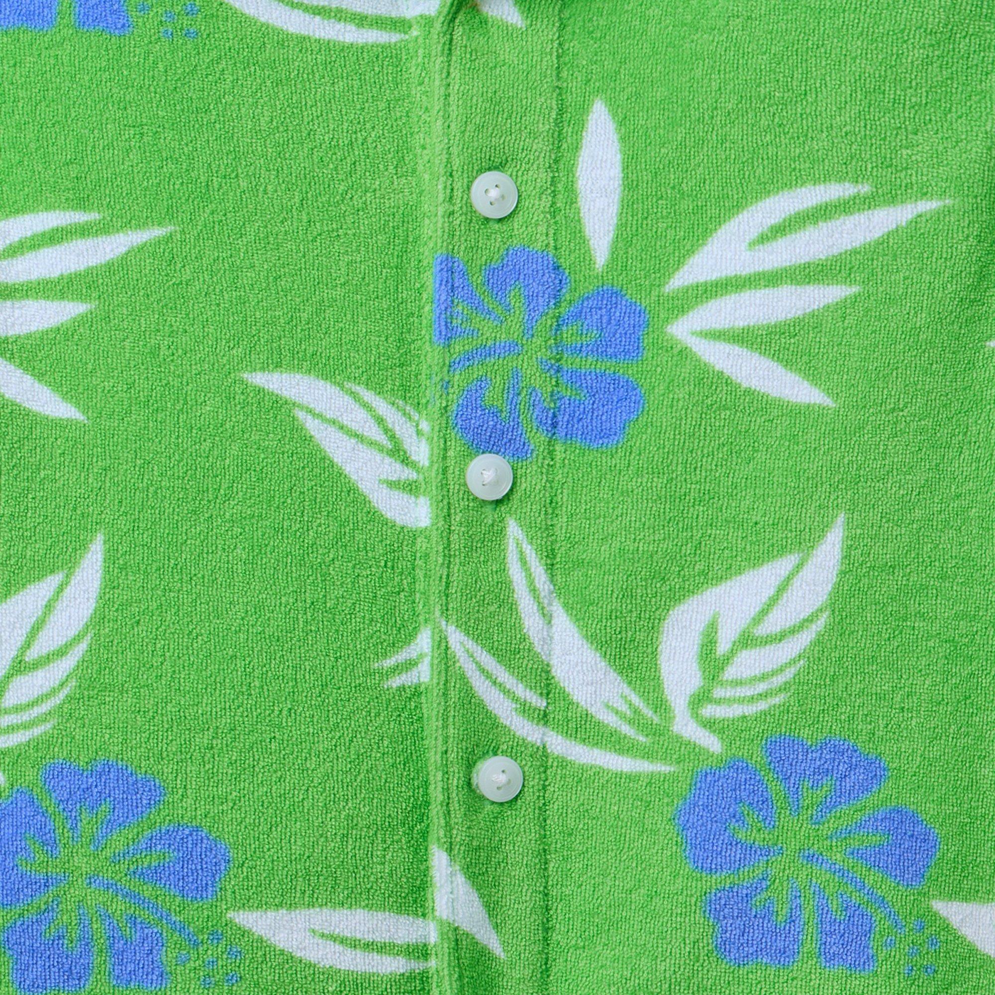 Tropical Floral Terry Shirt image number 1