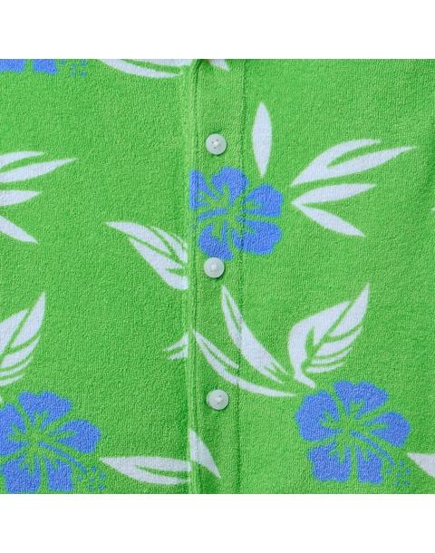 Tropical Floral Terry Shirt