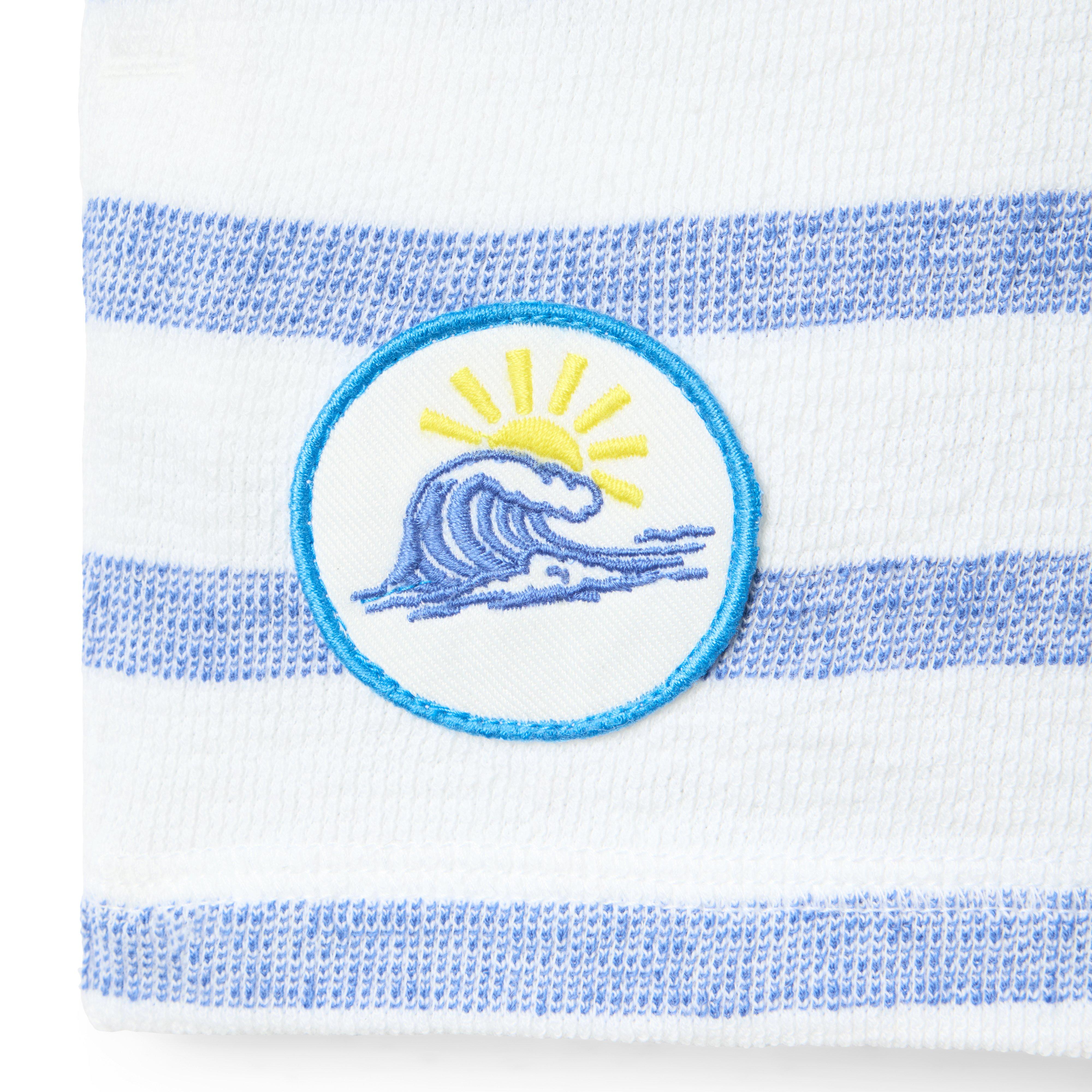 Striped Wave Patch Short image number 1