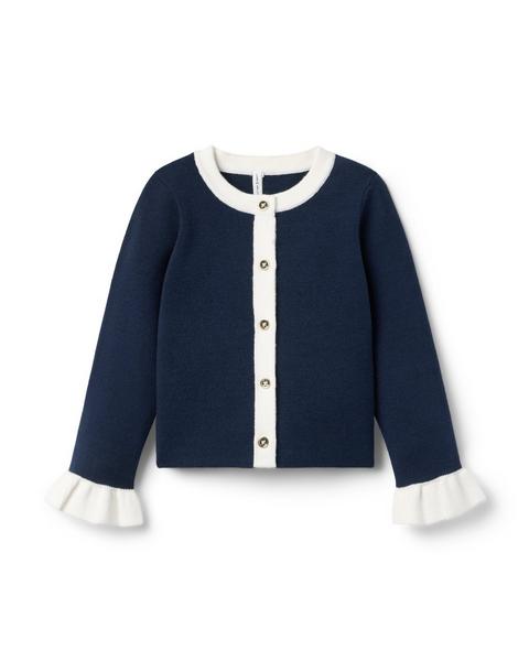 Ruffle Cuff Cardigan