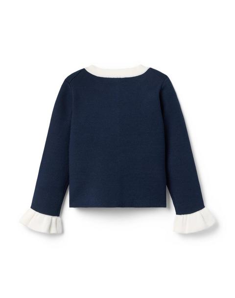 Ruffle Cuff Cardigan