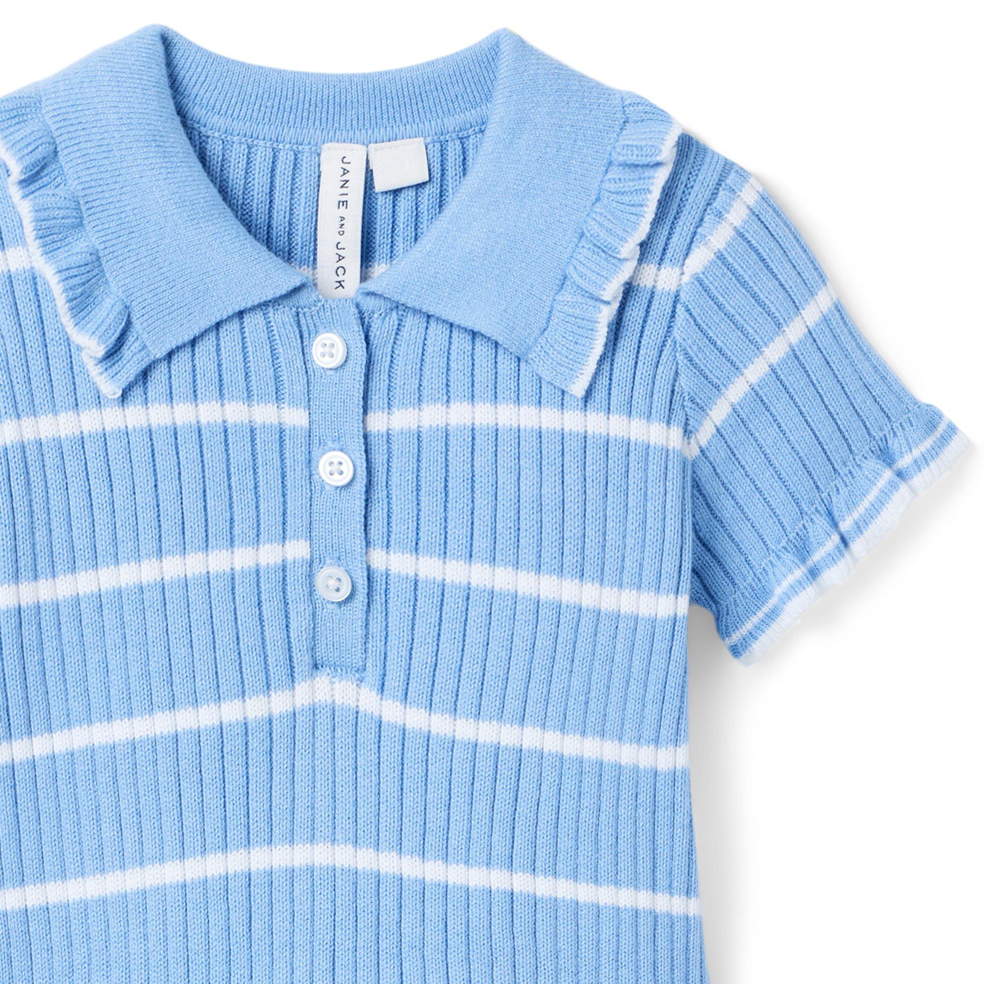 The Striped Polo Dress