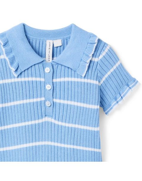 The Striped Polo Dress