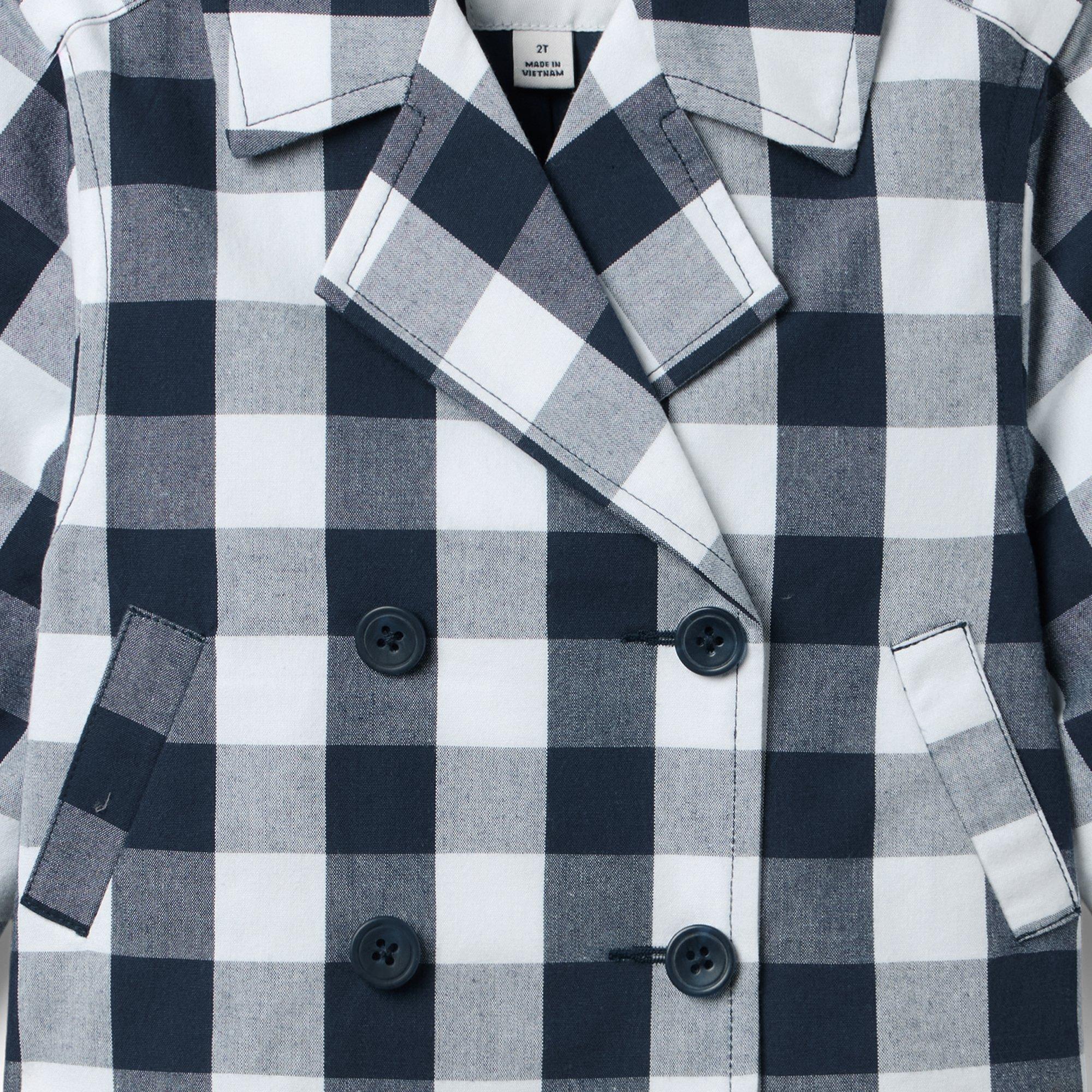The Gingham Cropped Jacket image number 1