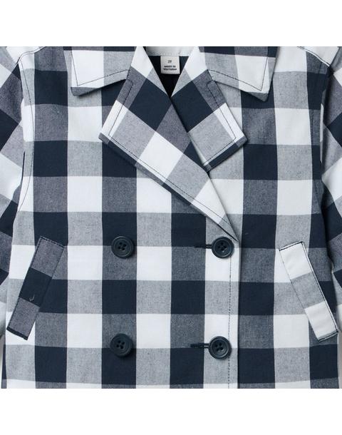 The Gingham Cropped Jacket