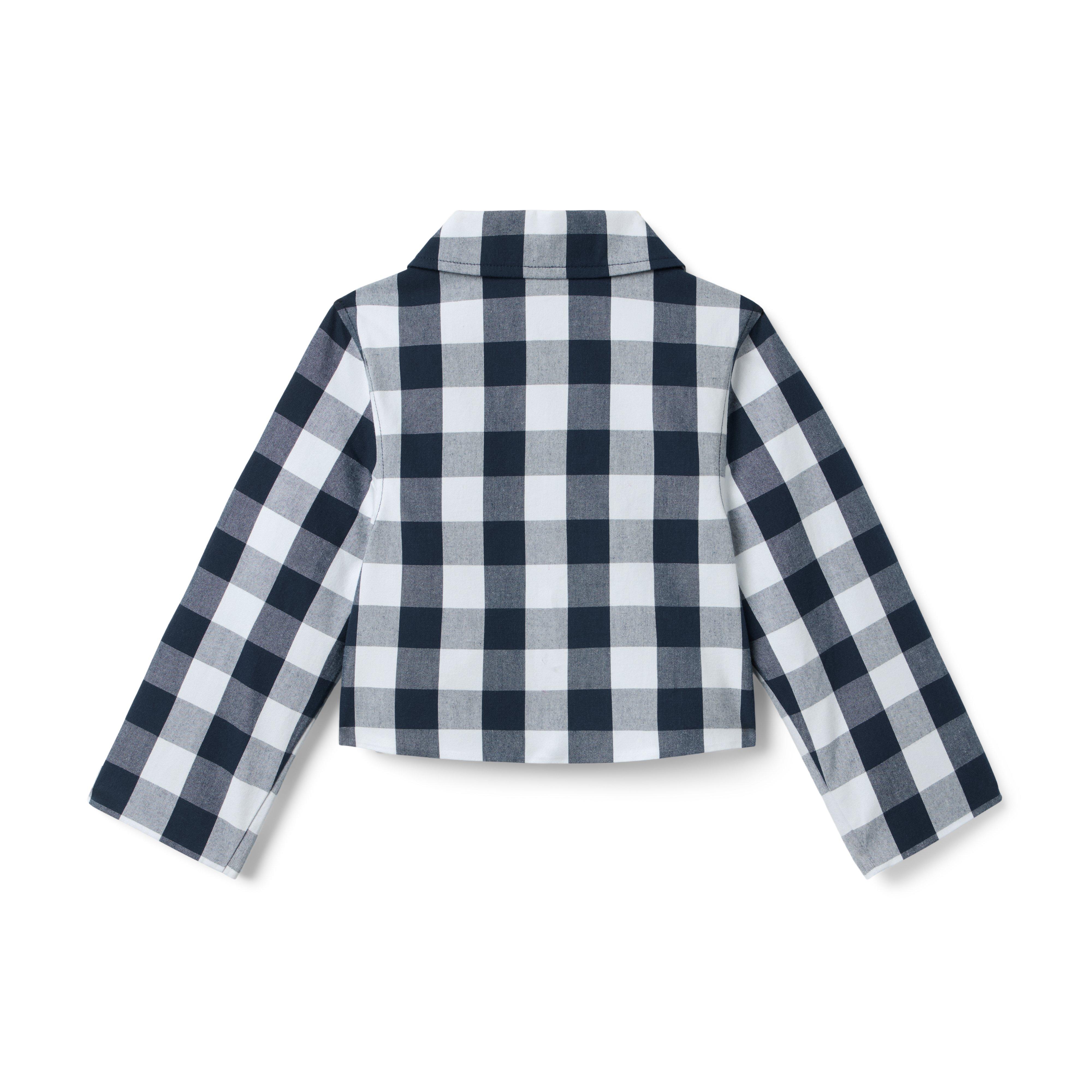 The Gingham Cropped Jacket image number 2