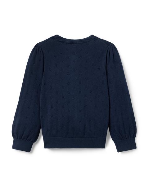 The Pointelle Cardigan