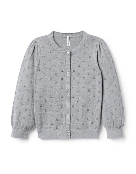The Pointelle Cardigan