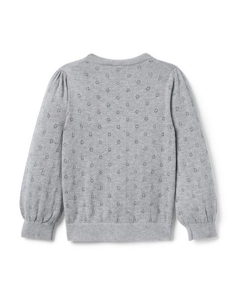 The Pointelle Cardigan