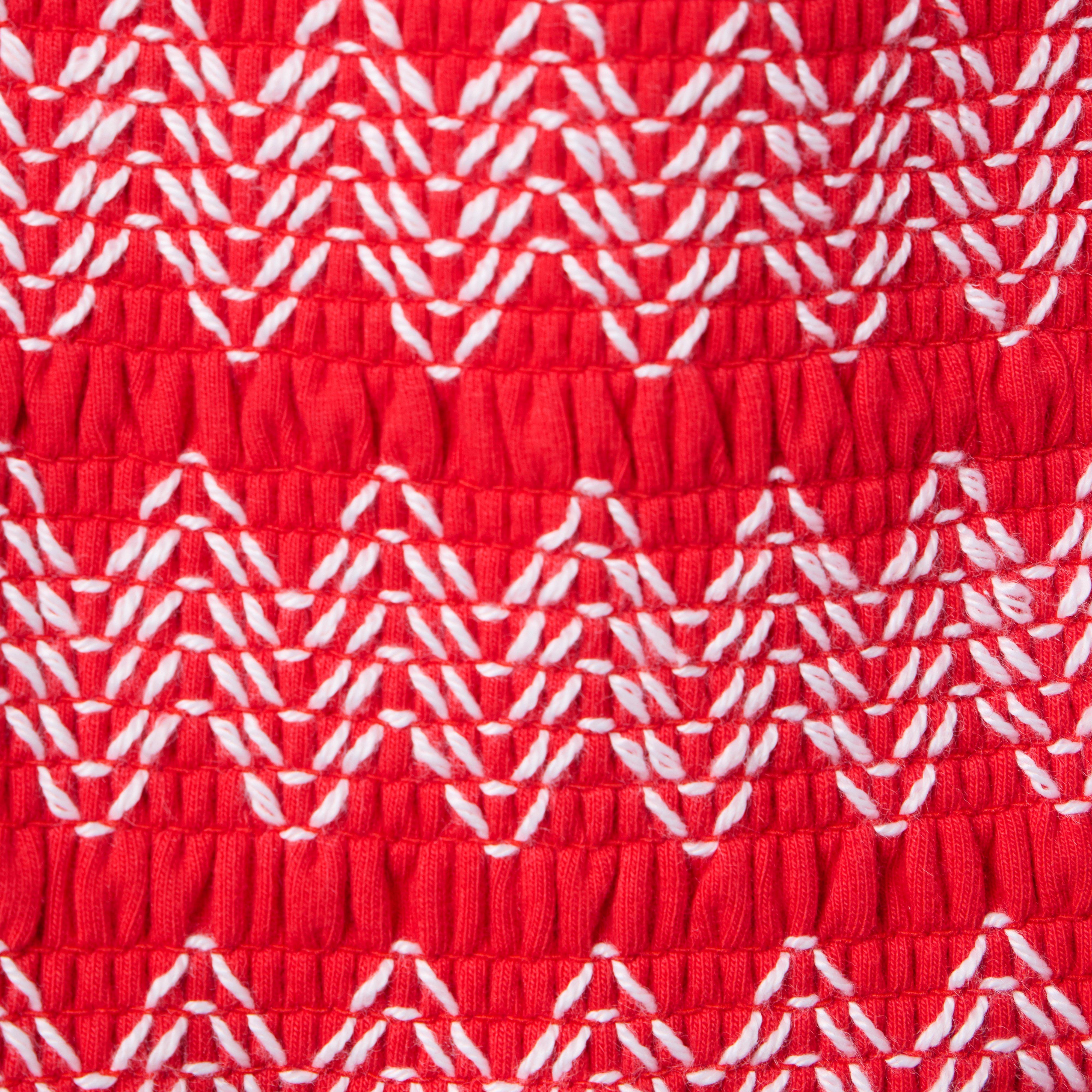 Smocked Flutter Sleeve Dress image number 1