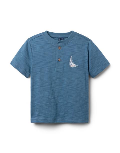 Sailboat Henley Tee