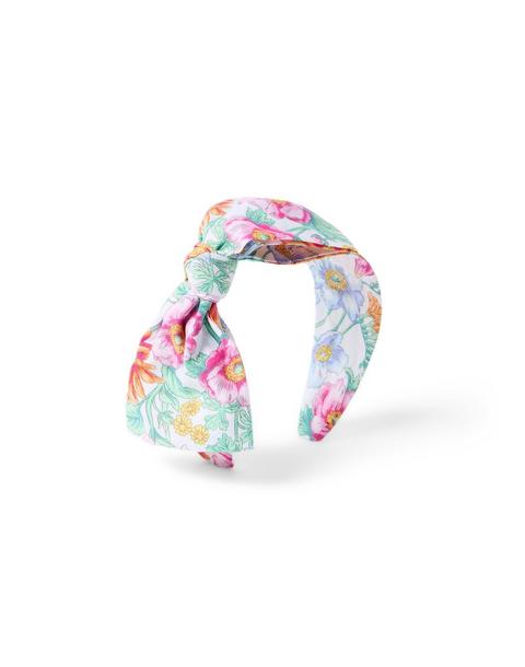 Floral Bow Headband