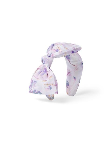 Countryside Toile Bow Headband