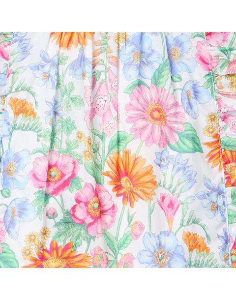 Floral Ruffle Top